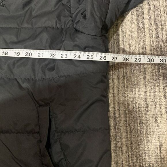 Izod Mens Size XXL Quilted Puffer Jacket Coat Black‎ Full Zip Front Pockets - Picture 4 of 6